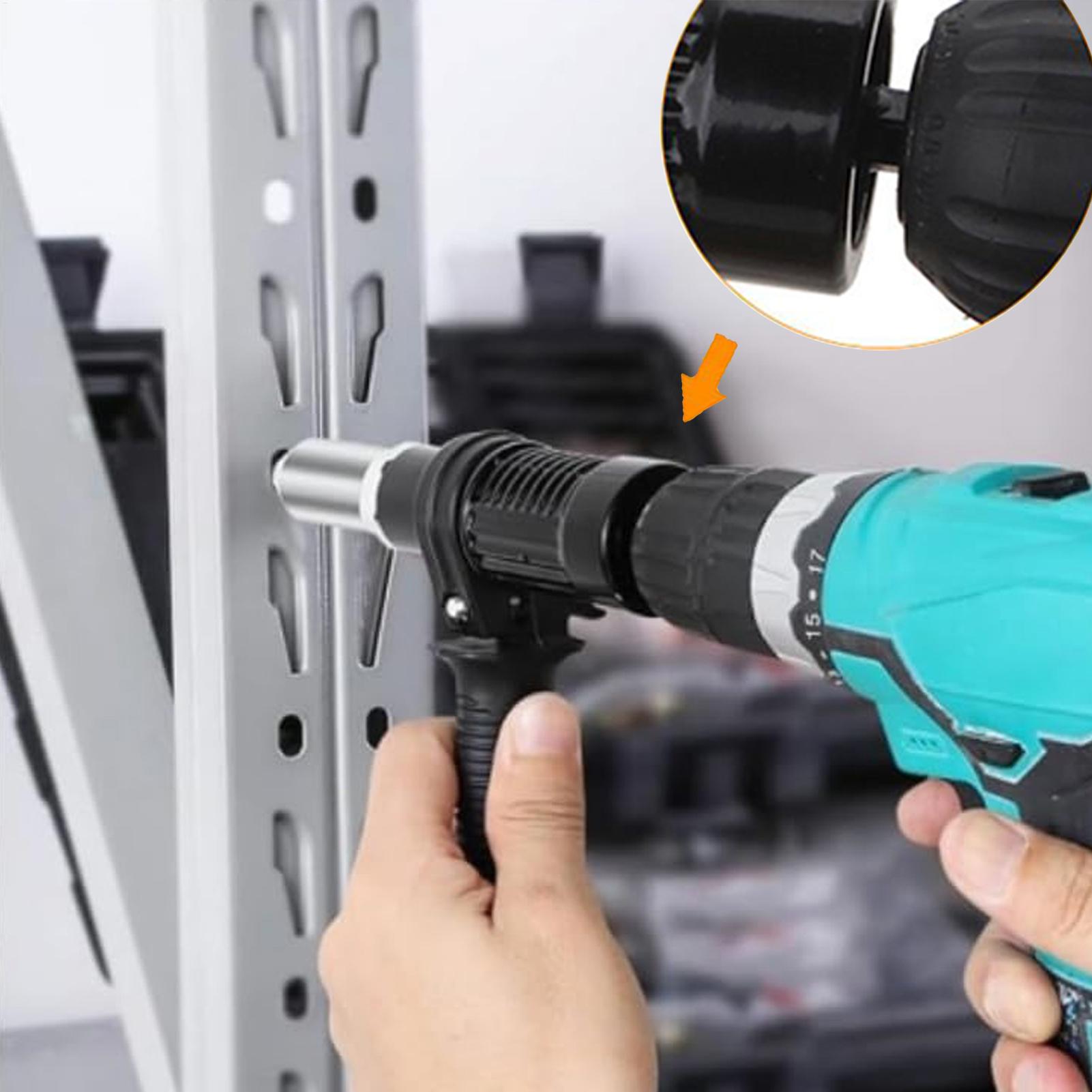 Power Tools In Workshop - Adapter nitonakrętka do wiertarki, ergonomiczny uchwyt,