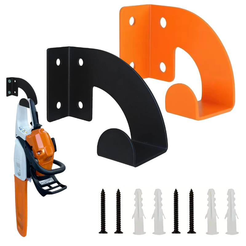 Workshop Tools Types - Wytrzymały metalowy uchwyt ścienny na pilarkę