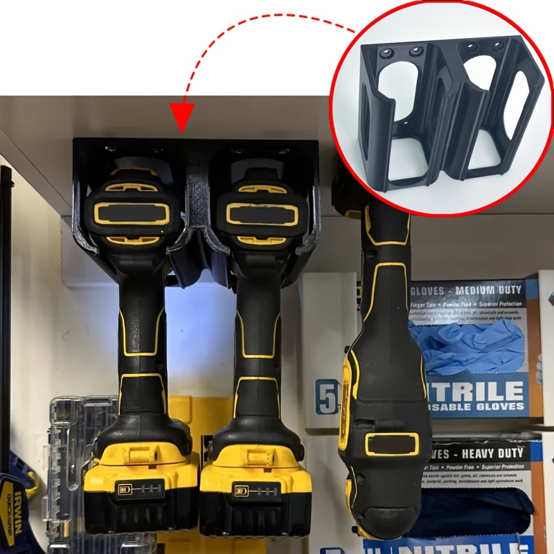 Power Tools In Workshop - Półka na narzędzia, montowana na ścianie,