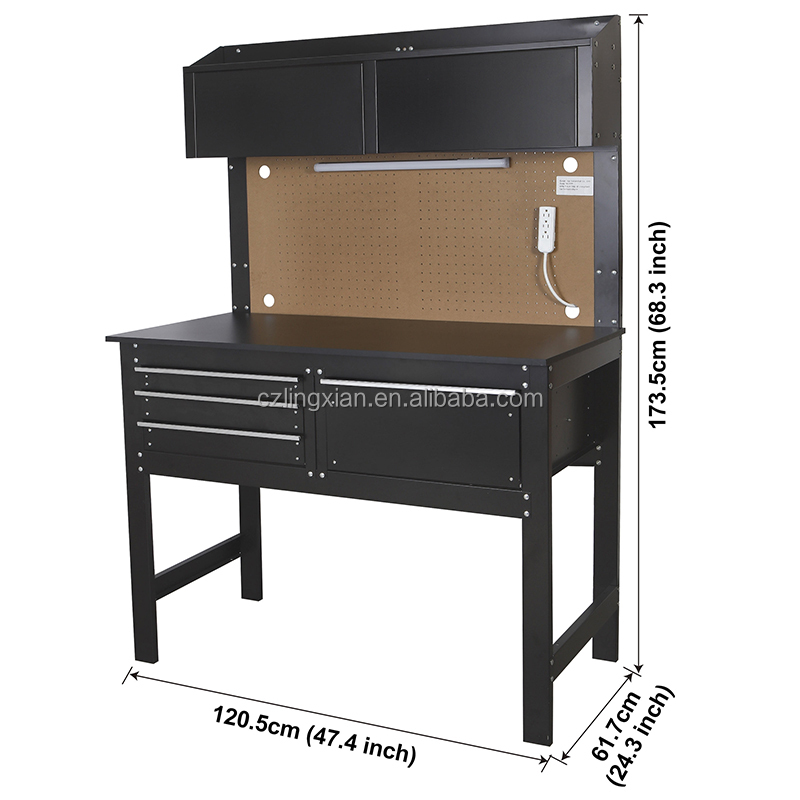 Workshop Tools Bench - Hurtowy zestaw 2w1: 48-calowy, wielofunkcyjny, elektroniczny,
