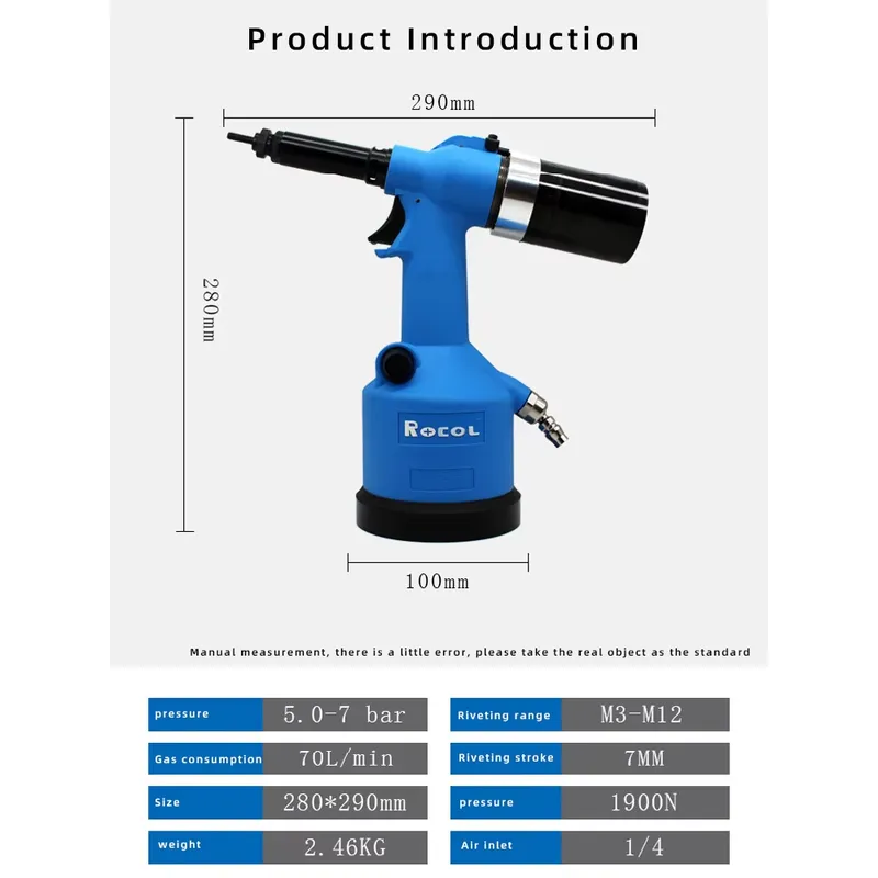 Pneumatyczna nitownica do nito – Tools Quality recenzja i cena