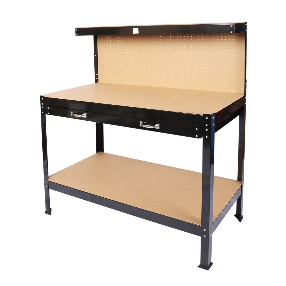 Stół warsztatowy stalowy z szu – Workshop Tools Bench recenzja i cena