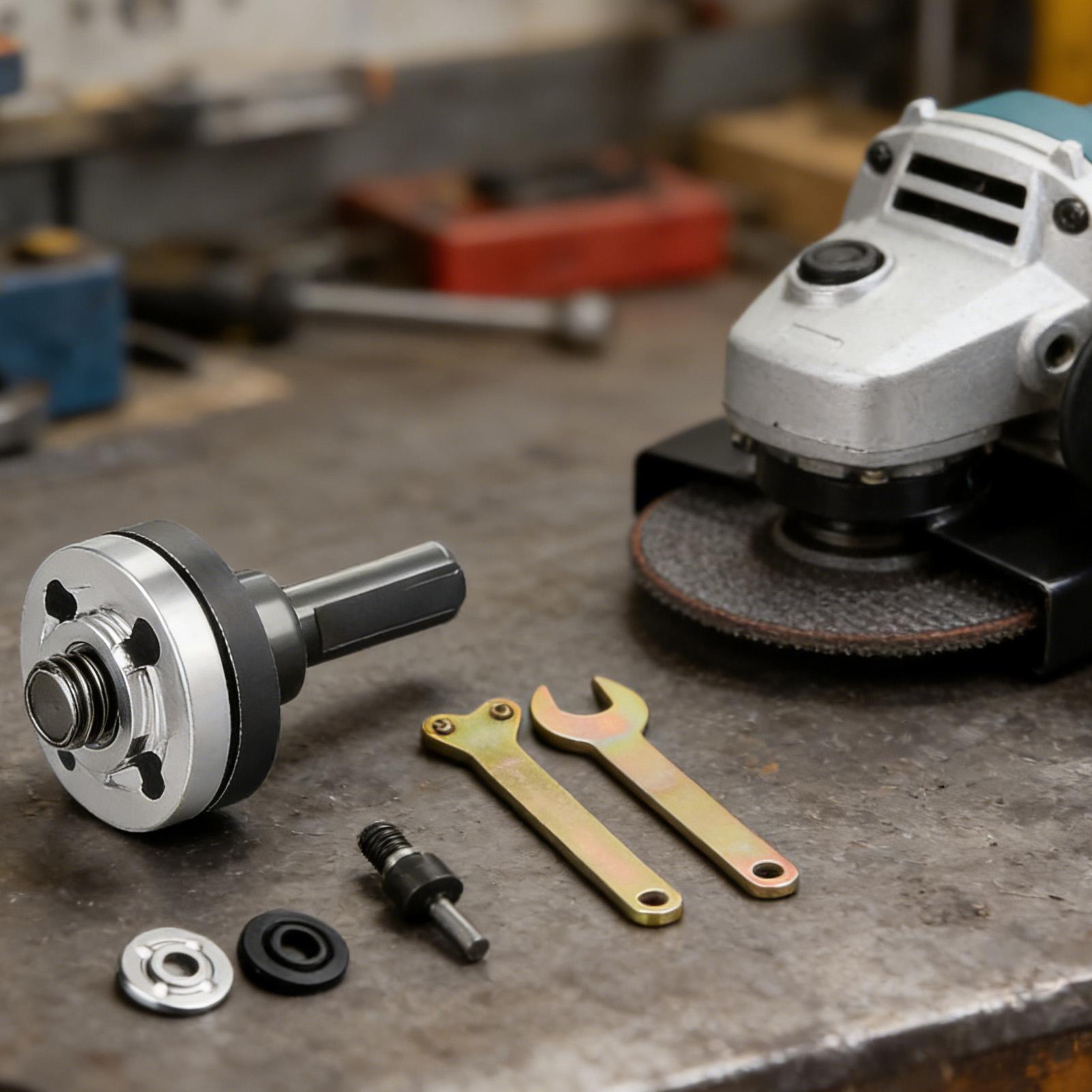 Zestaw nakrętek do szlifierki  – Power Tools In Workshop recenzja i cena