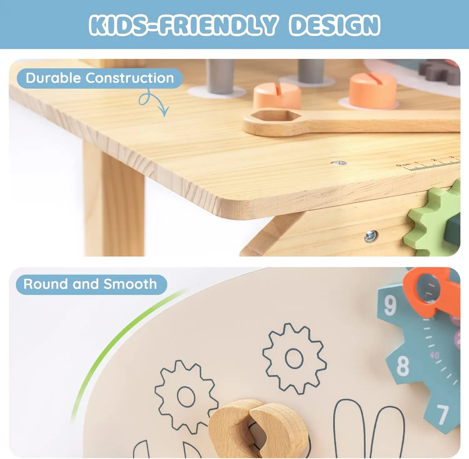 Robotime Robud Zestaw narzędzi – Tools Workshop For Kids recenzja i cena