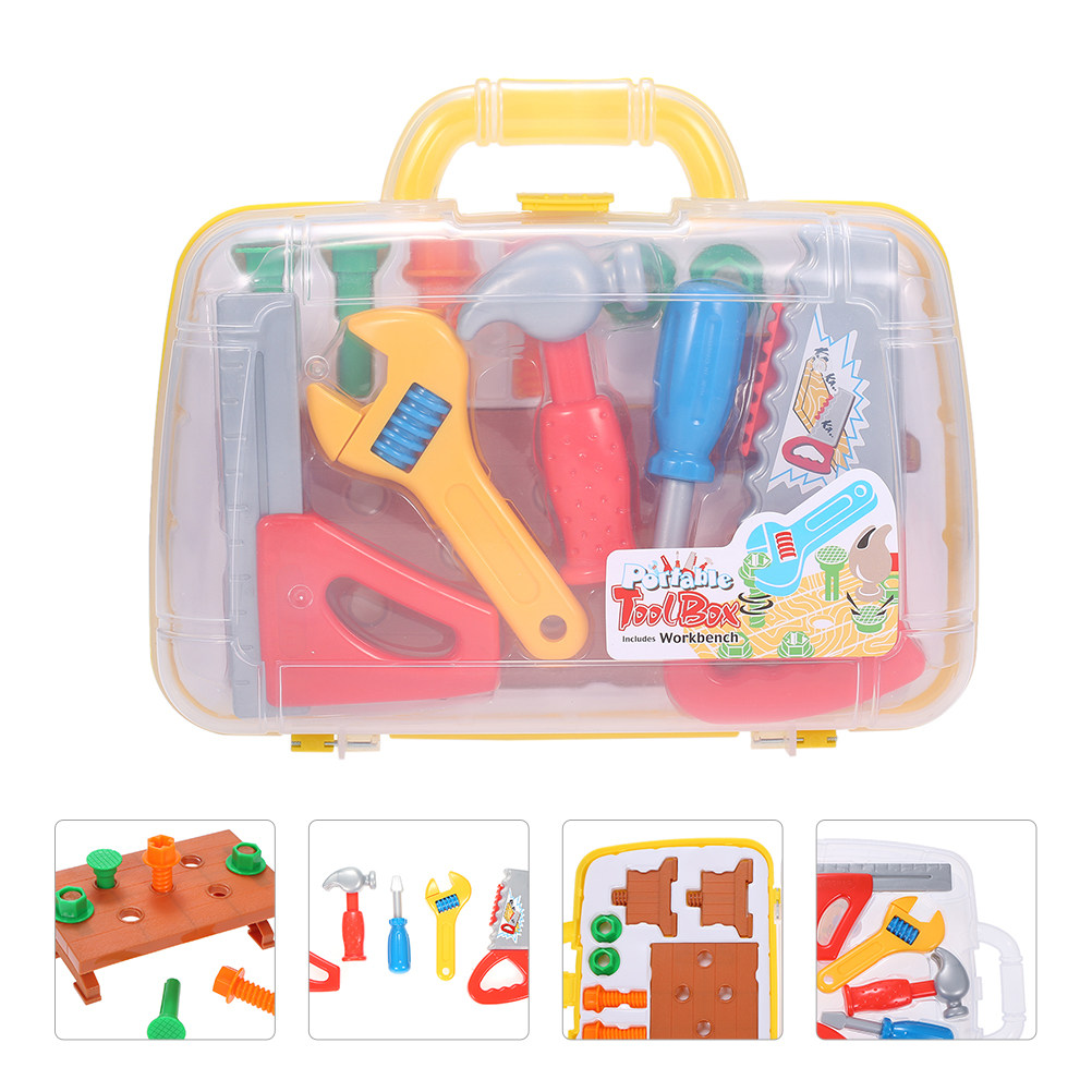 1 zestaw plastikowych narzędzi – Tools Workshop For Kids recenzja i cena