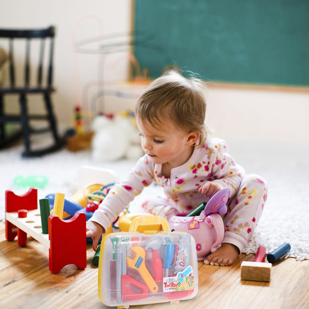 1 zestaw plastikowych narzędzi – Tools Workshop For Kids recenzja i cena