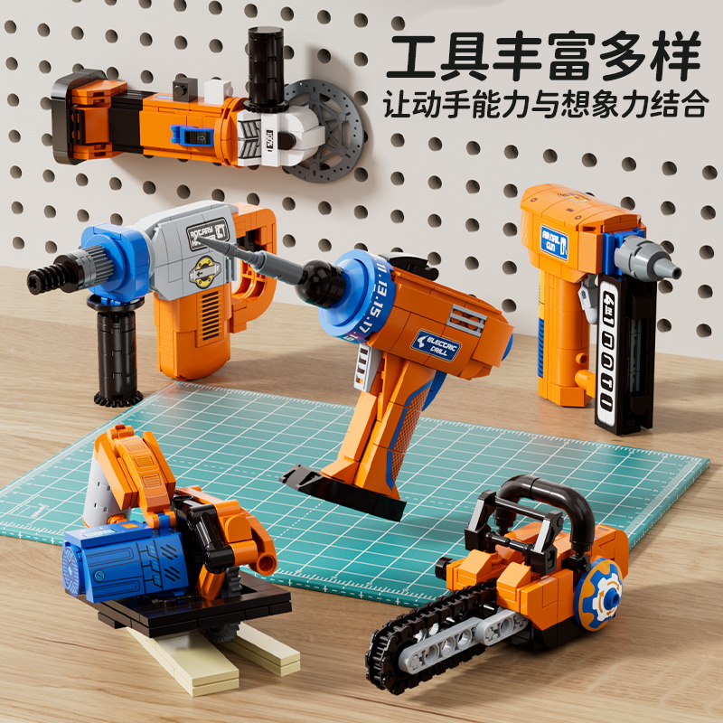 687 elementów Mini Klocki Narz – Best Tools For Workshop recenzja i cena