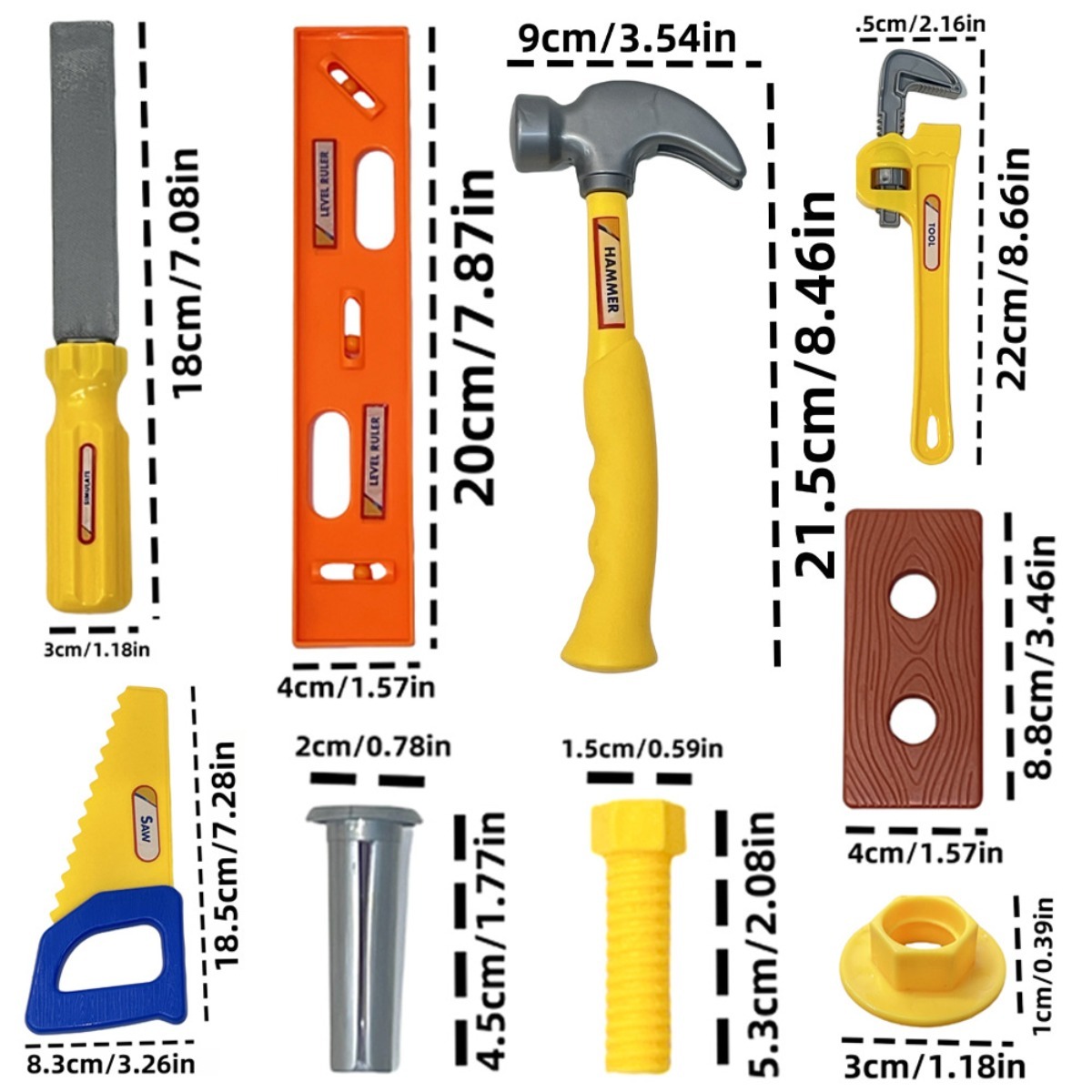 Zestaw zabawek konstrukcyjnych – Tools Workshop For Kids recenzja i cena