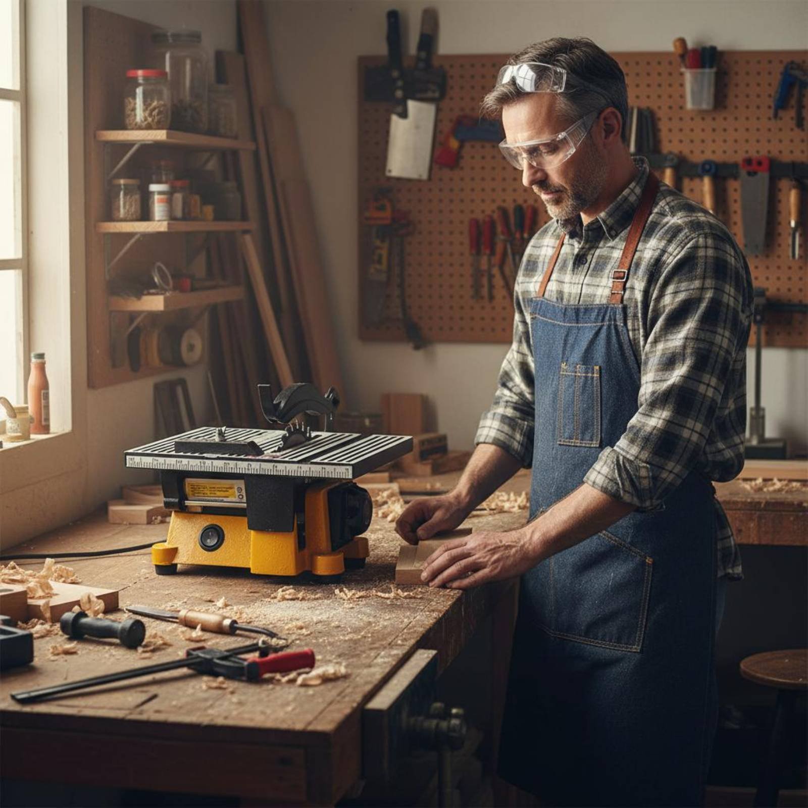 Mini piła stołowa przenośna, m – Power Tools In Workshop recenzja i cena