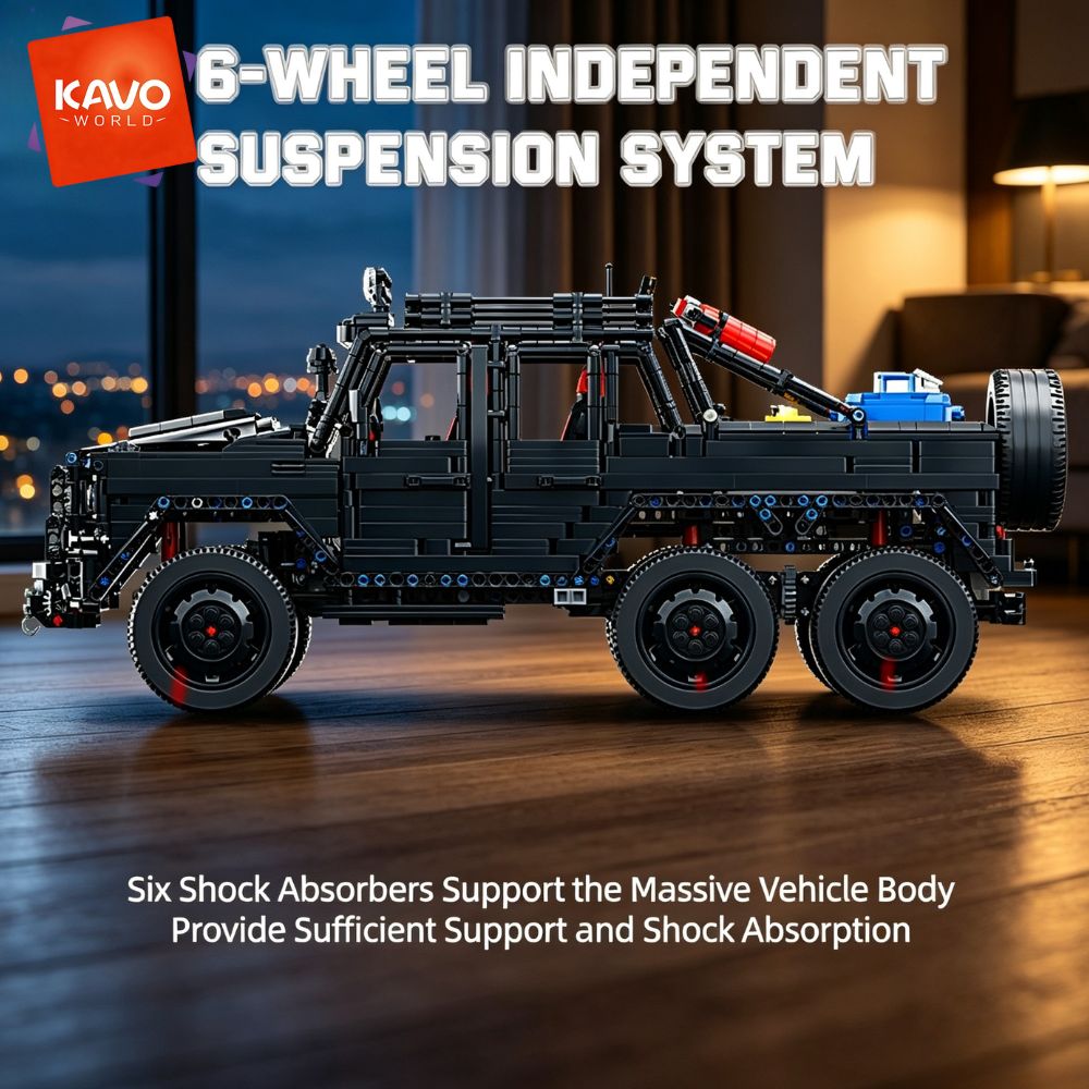 KAVOWORLD 6x6 Ciężki Samochód  – Tools Workshop For Kids recenzja i cena